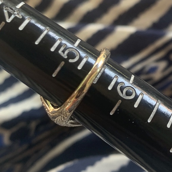 ๐ 18k WG Old Cut Genuine Deco Diamond Ring ๐ - Picture 8 of 8